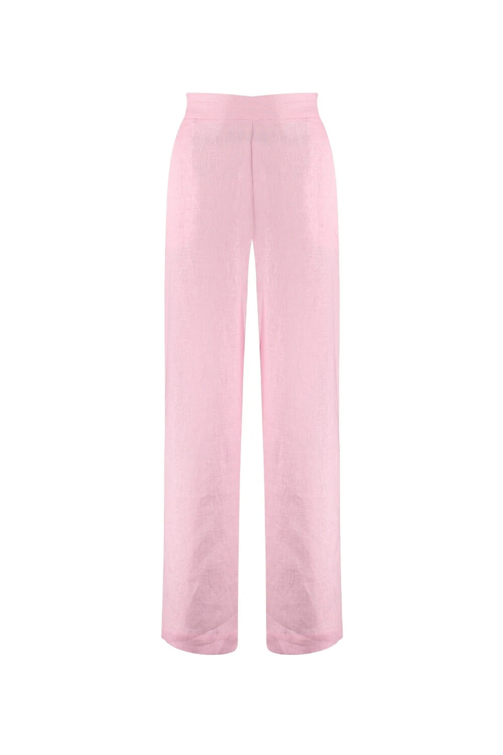 Calça Isadora-100% Linho-Rosa